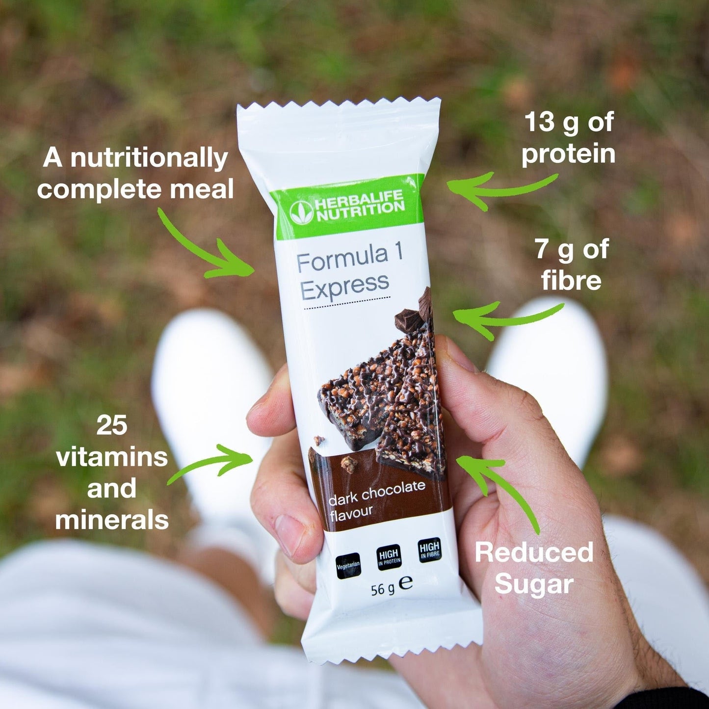 Formula 1 Bars Dark Chocolate